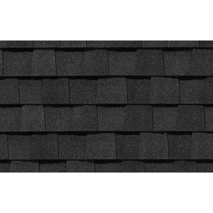 Гибкая черепица CertainTeed Landmark Moire Black