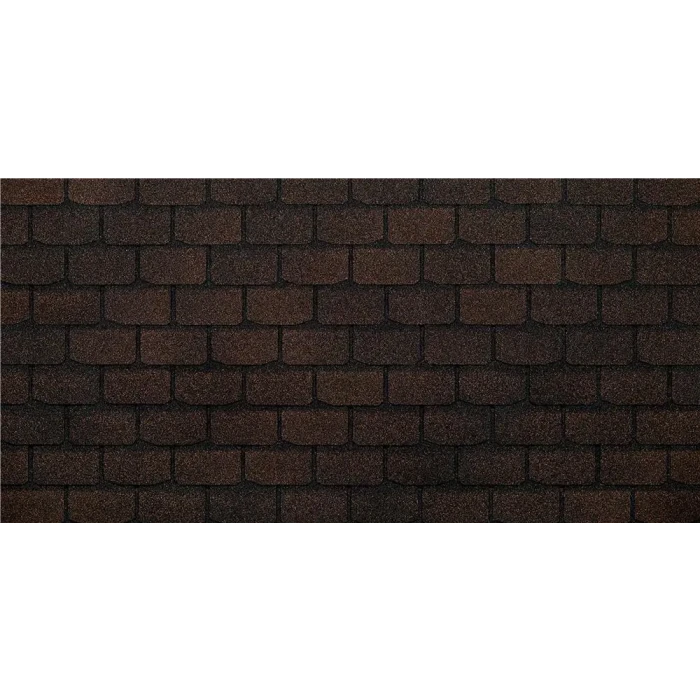 Гибкая черепица Docke EURASIA ПЛИТКА Коричневый