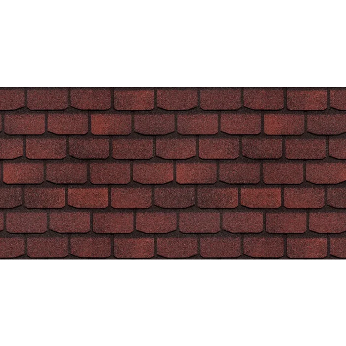 Гибкая черепица Docke EURASIA ПЛИТКА Красный